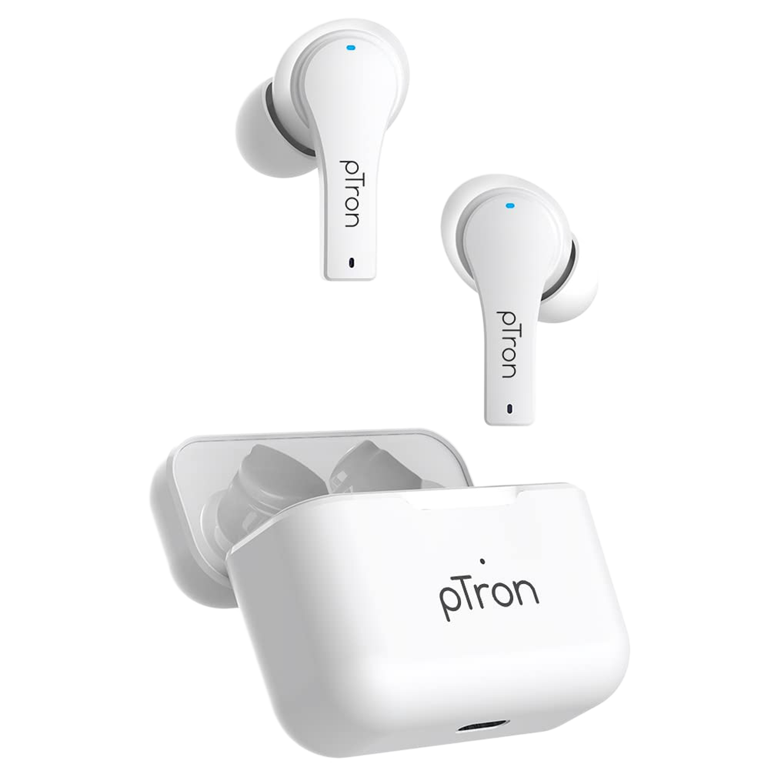 pTron Bassbuds Tango In Ear Truly Wireless Earphone with Mic